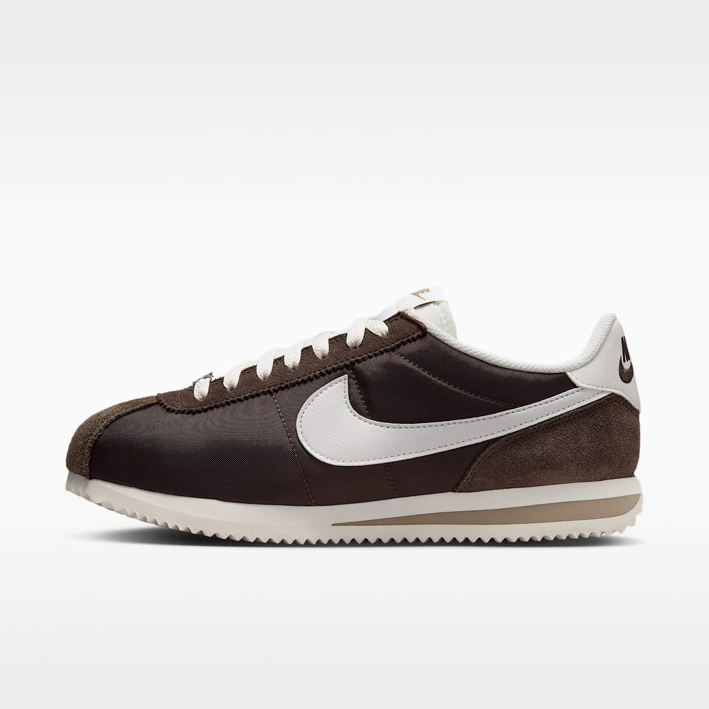 Nike Cortez Textile Schuh (Damen) – Baroque Brown/Khaki/Sail