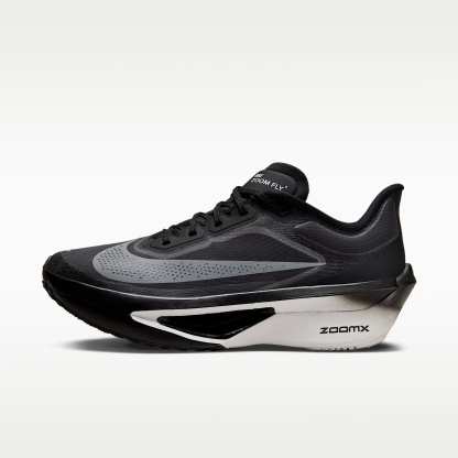 Nike Zoom Fly 6 Straßenlaufschuh für Wettkämpfe (Damen) – Schwarz/Light Smoke Grey/Weiß