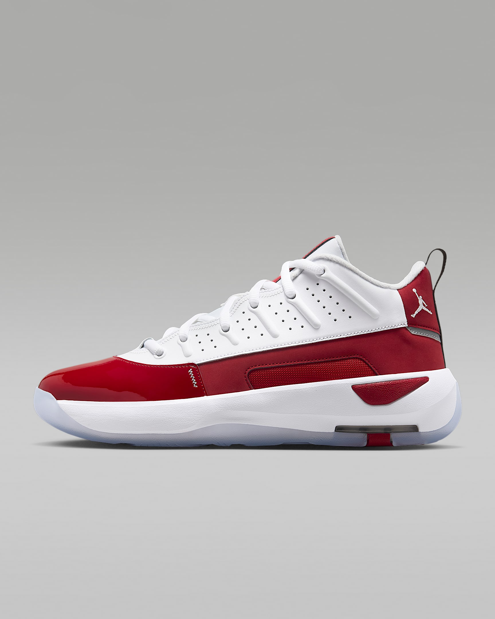 Jordan Max Aura 7 Schuh (Herren) – Weiß/Gym Red/Schwarz/Weiß