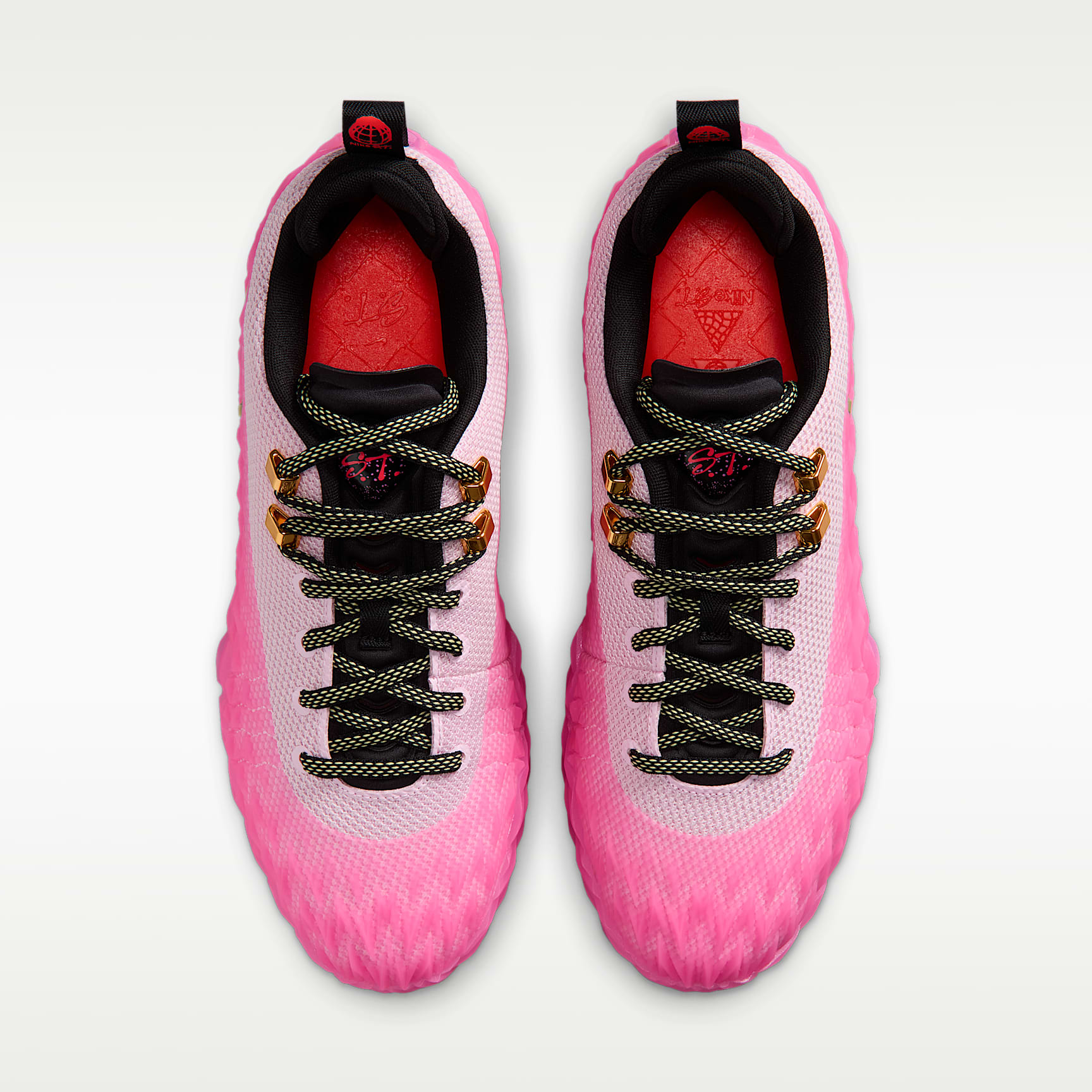 Nike S.T. Charge Basketballschuh – Pink Foam/Pink Spell/Hot Lava/Soft Yellow