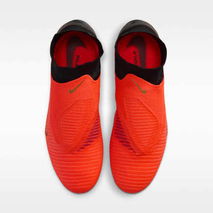 Nike Phantom 6 High Elite Fußballschuh für Kunstrasen – Bright Crimson/Bright Crimson/Schwarz