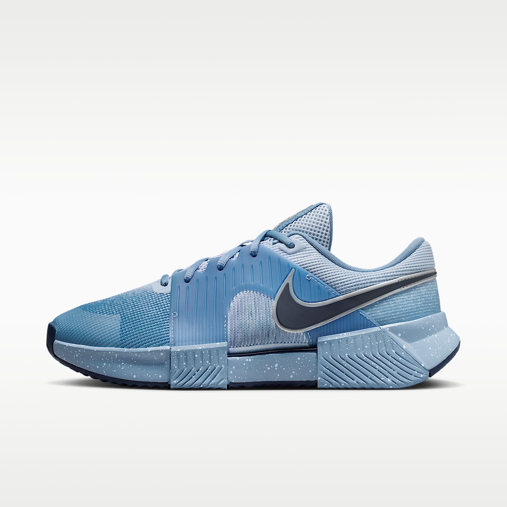 Nike GP Challenge 1.5 PRM Tennisschuhe für den Clay Court (Herren) – Hydrogen Blue/Work Blue/Metallic Silver/Midnight Navy