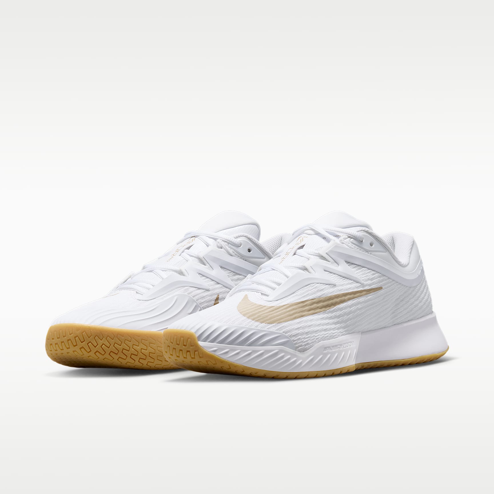 Nike Vapor Pro 3 Tennisschuh für Hartplätze (Herren) – Weiß/Summit White/Linen/Light Orewood Brown