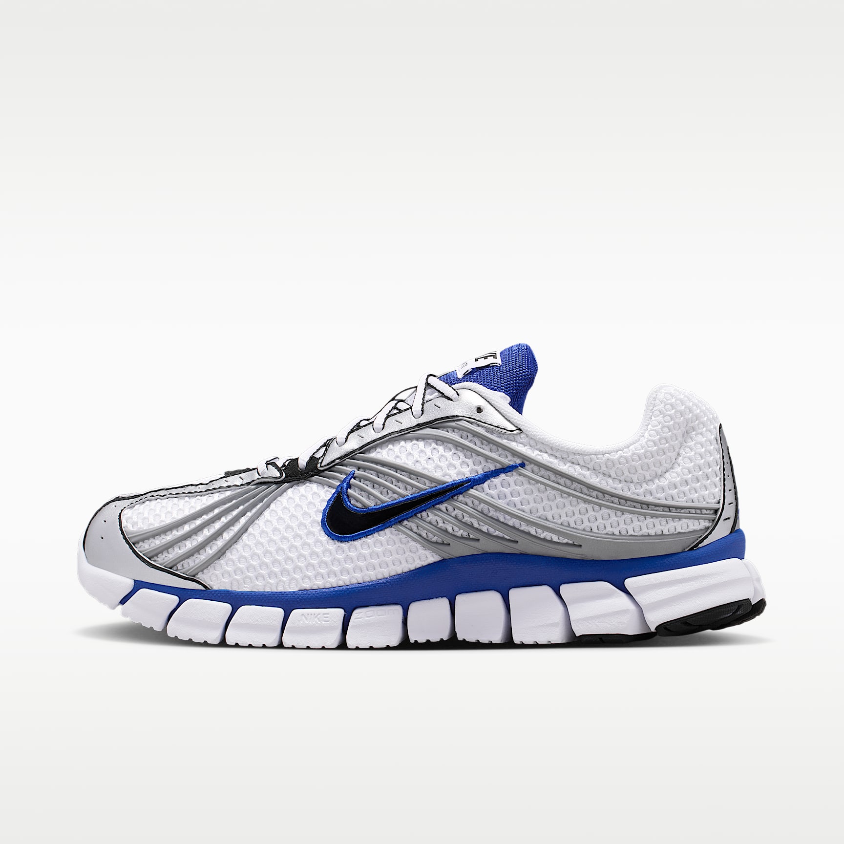 Nike Zoom Skylon 11 Schuh – Weiß/Metallic Silver/Old Royal/Schwarz