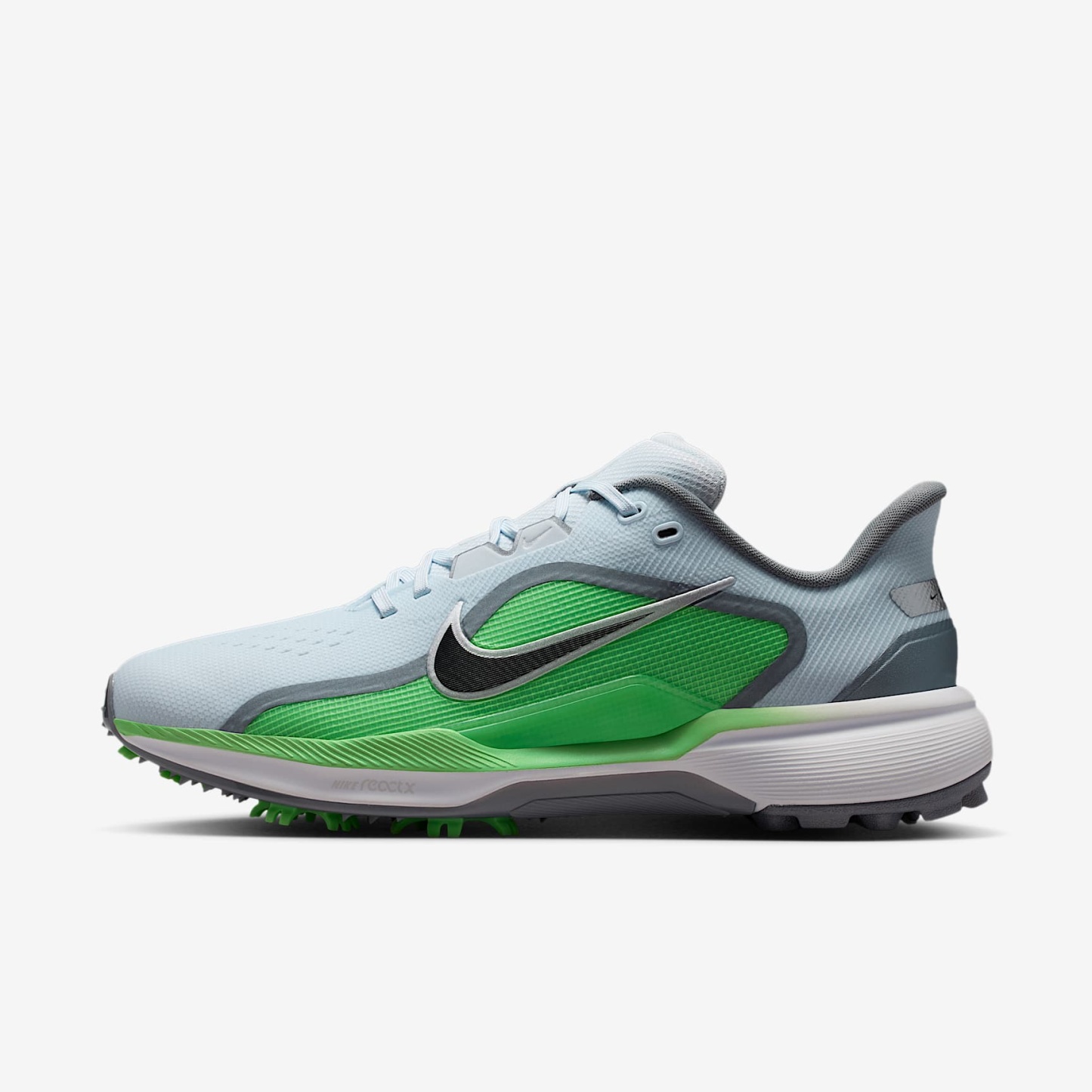 Nike Pegasus 1 G Golfschuh – Football Grey/Illusion Green/Schwarz