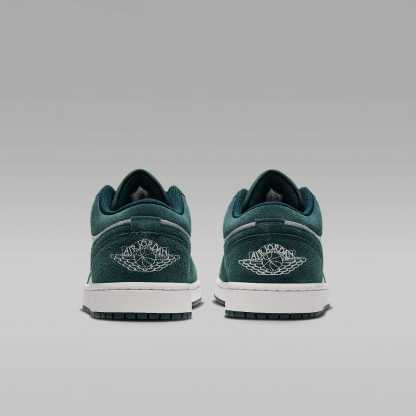 Air Jordan 1 Low Herrenschuh – Midnight Spruce/Pale Ivory/Light Orewood Brown