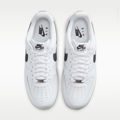 Nike Air Force 1 '07 LV8 Schuh (Herren) – Weiß/Weiß/Schwarz