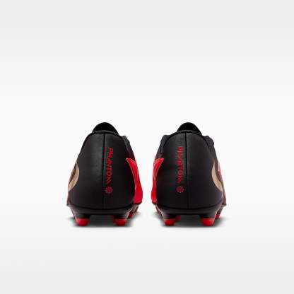 Nike Phantom 6 Low Club Fußballschuh für verschiedene Böden – Bright Crimson/Schwarz/Blur