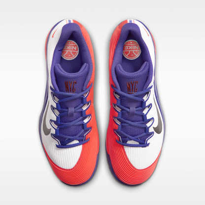 Nike Vapor 12 PRM Tennisschuhe für Clay Courts (Herren) – Weiß/Dark Concord/Bright Crimson/Burgundy Ash