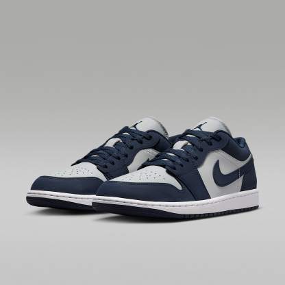 Air Jordan 1 Low Herrenschuh – Obsidian/Grey Fog/Pink Foam/Obsidian
