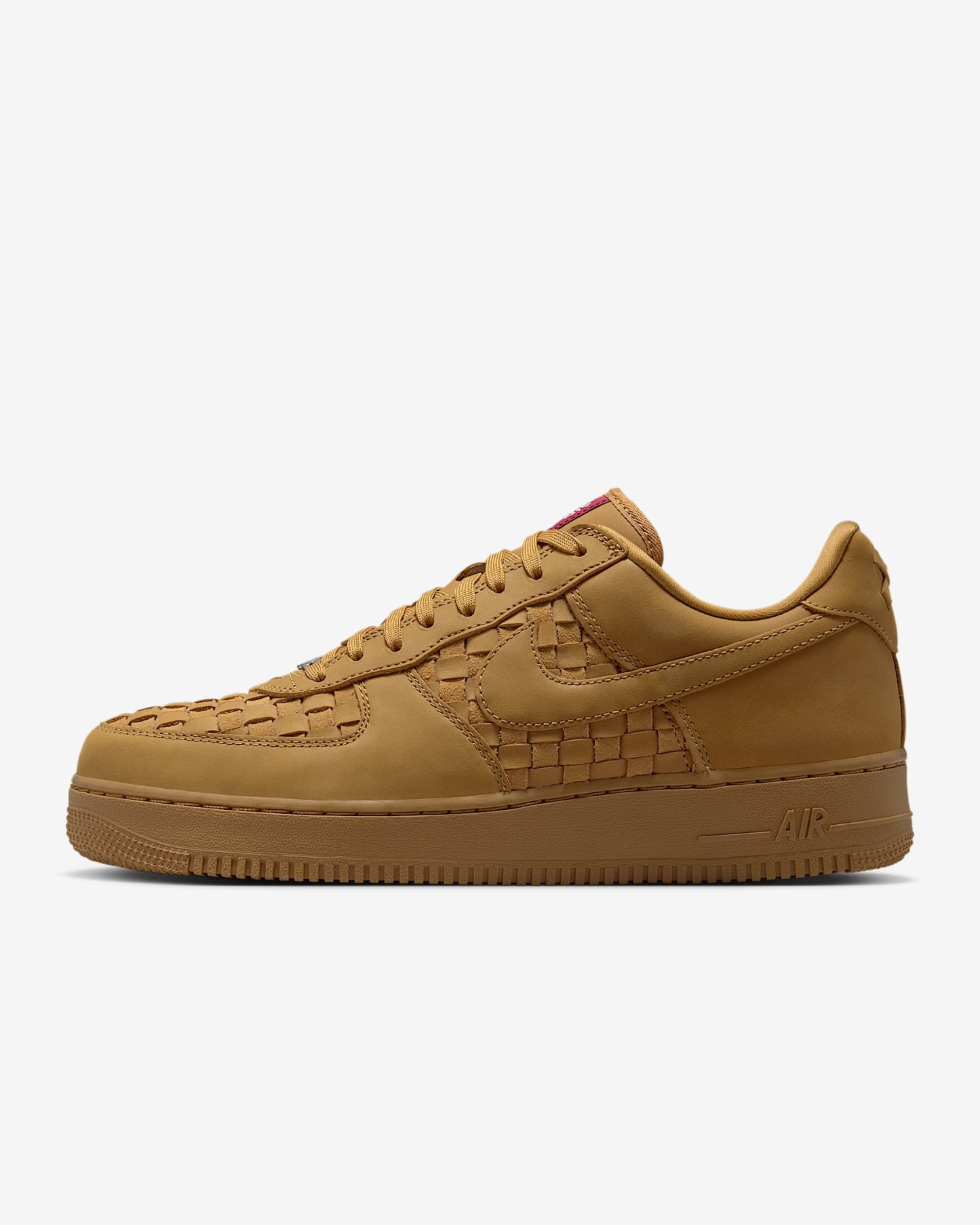 Nike Air Force 1 Low Retro Premium Schuh (Herren) – Wheat/Sail/Team Red/Wheat
