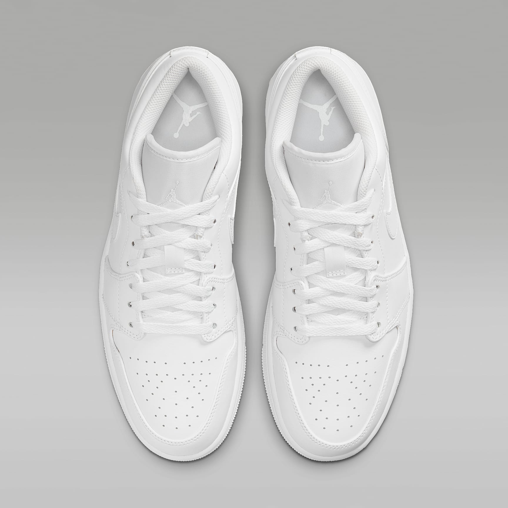 Air Jordan 1 Low Herrenschuh – Weiß/Weiß/Weiß