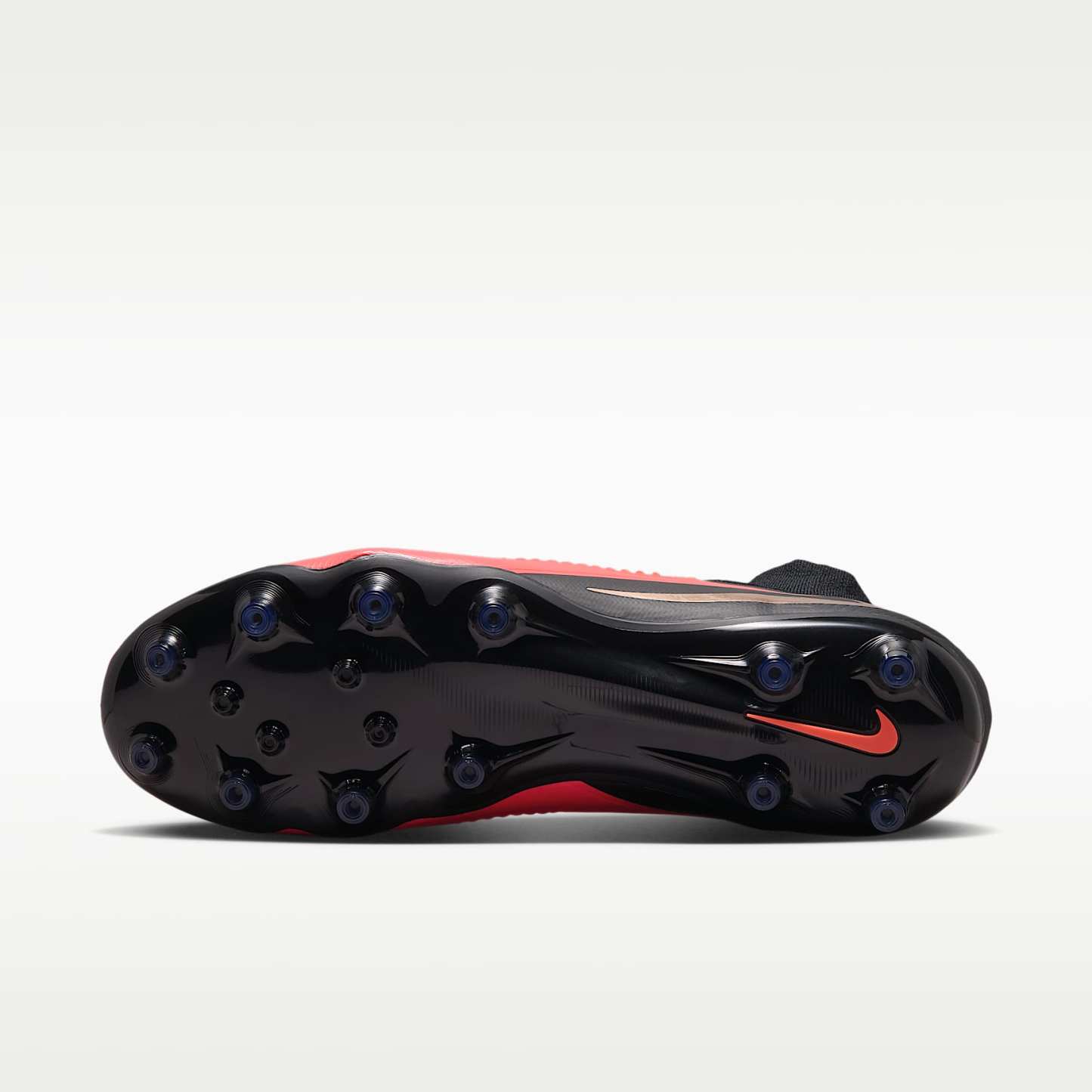 Nike Phantom 6 High Pro Fußballschuh für Kunstrasen – Bright Crimson/Schwarz/Blur