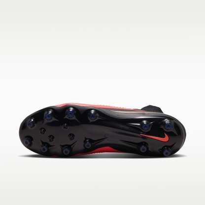 Nike Phantom 6 High Pro Fußballschuh für Kunstrasen – Bright Crimson/Schwarz/Blur