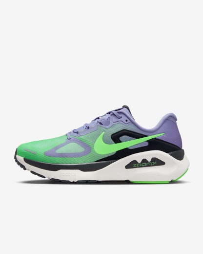 Nike Structure Plus Straßenlaufschuh (Herren) – Iron Purple/Off Noir/Sail/Voltage Green