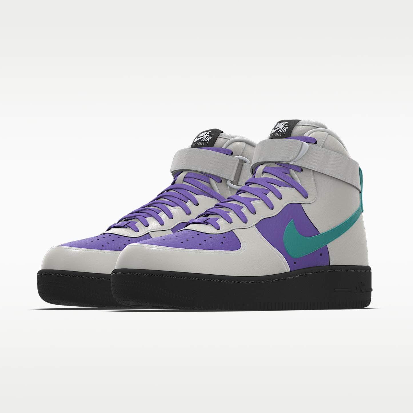 Nike Air Force 1 High By You personalisierbarer Herrenschuh – Multi-Color/Multi-Color/Multi-Color [6704988924]