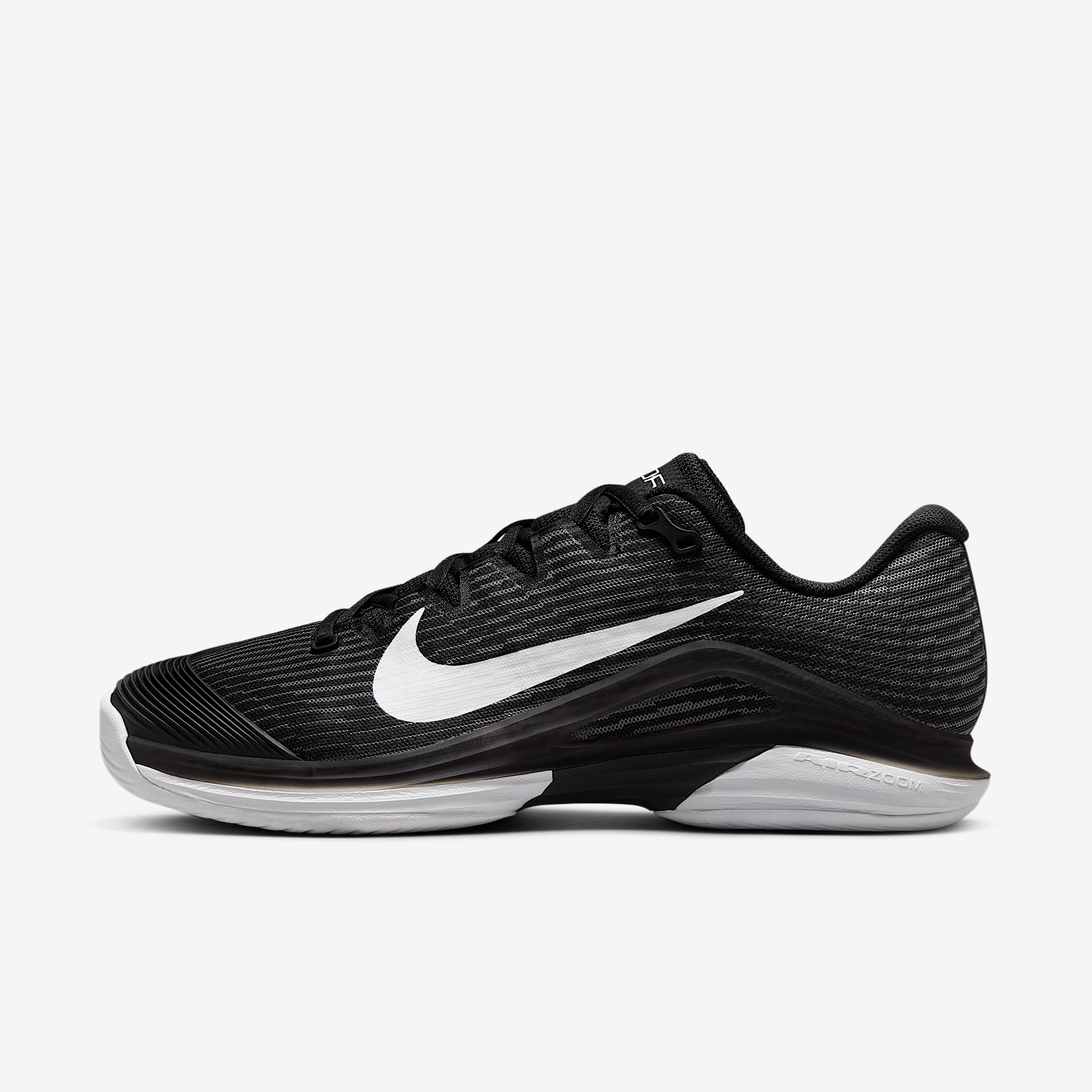 Nike Vapor 12 Tennisschuh für Hartplätze (Damen) – Schwarz/Dark Smoke Grey/Weiß