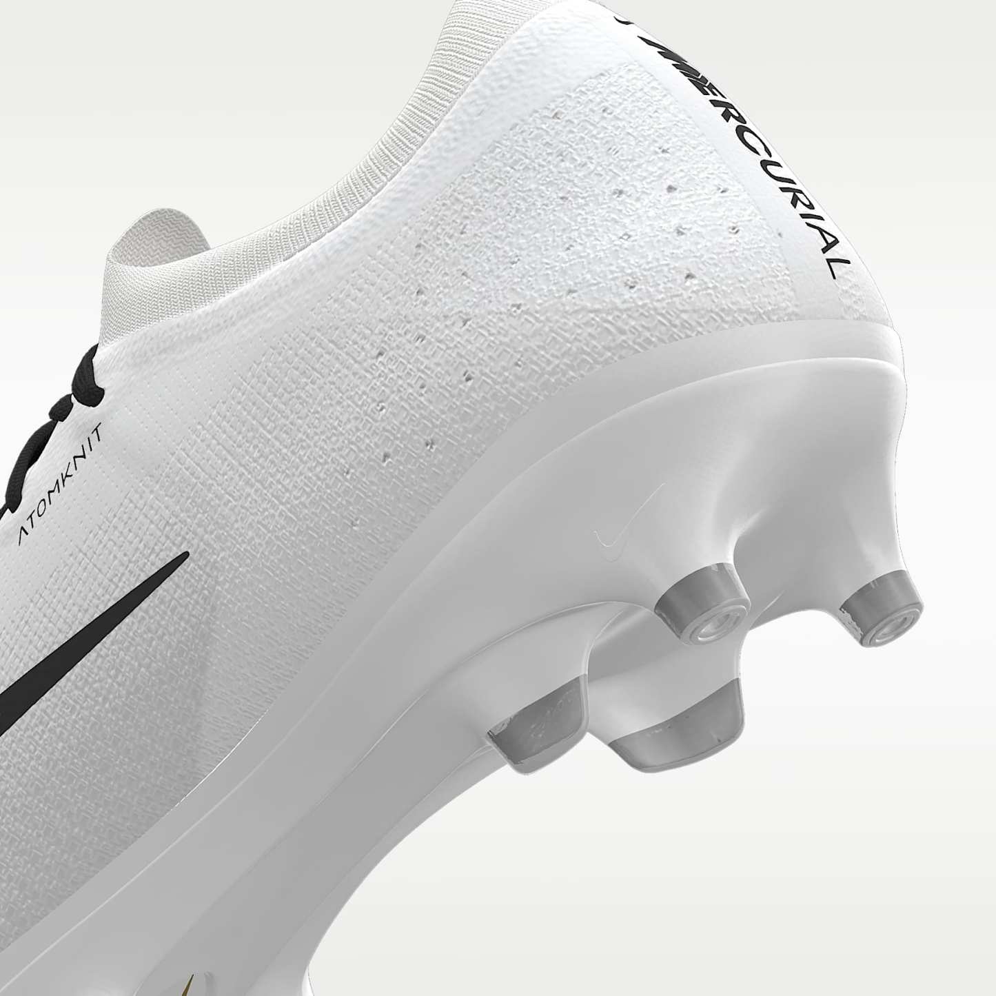 Nike Mercurial Vapor 17 Elite By You personalisierbarer Low-Top-Fußballschuh für Kunstrasen – Weiß/Weiß [3457357132]