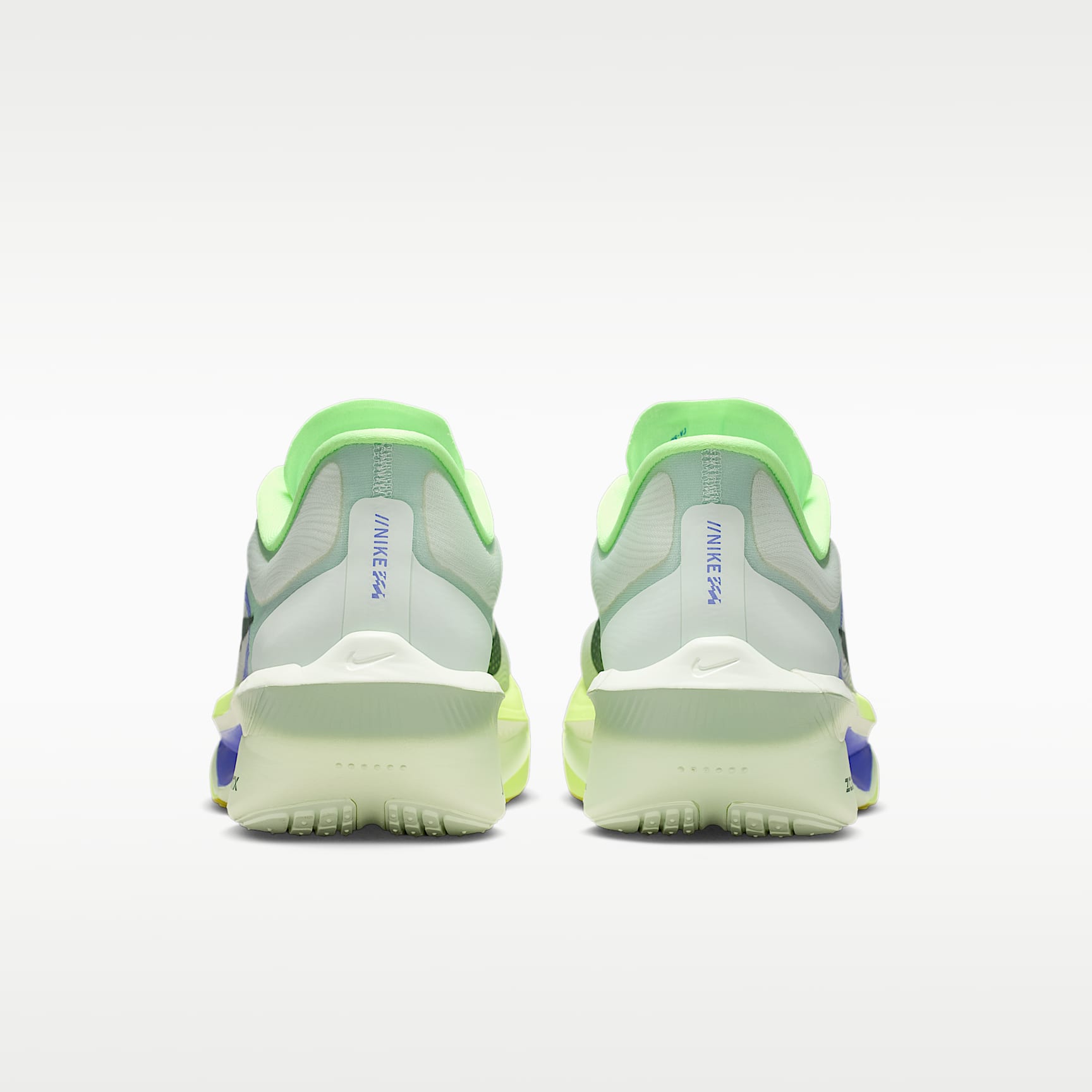 Nike Zoom Fly 6 Straßenlaufschuh für Wettkämpfe (Herren) – Barely Green/Volt Ice/Sapphire/Black Spruce