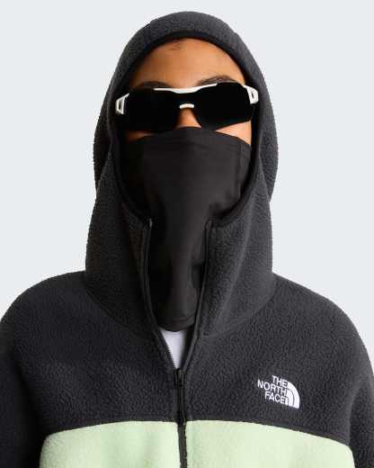 NSE Mask Fleecejacke für Herren – Calcified Lime-Anthracite Grey