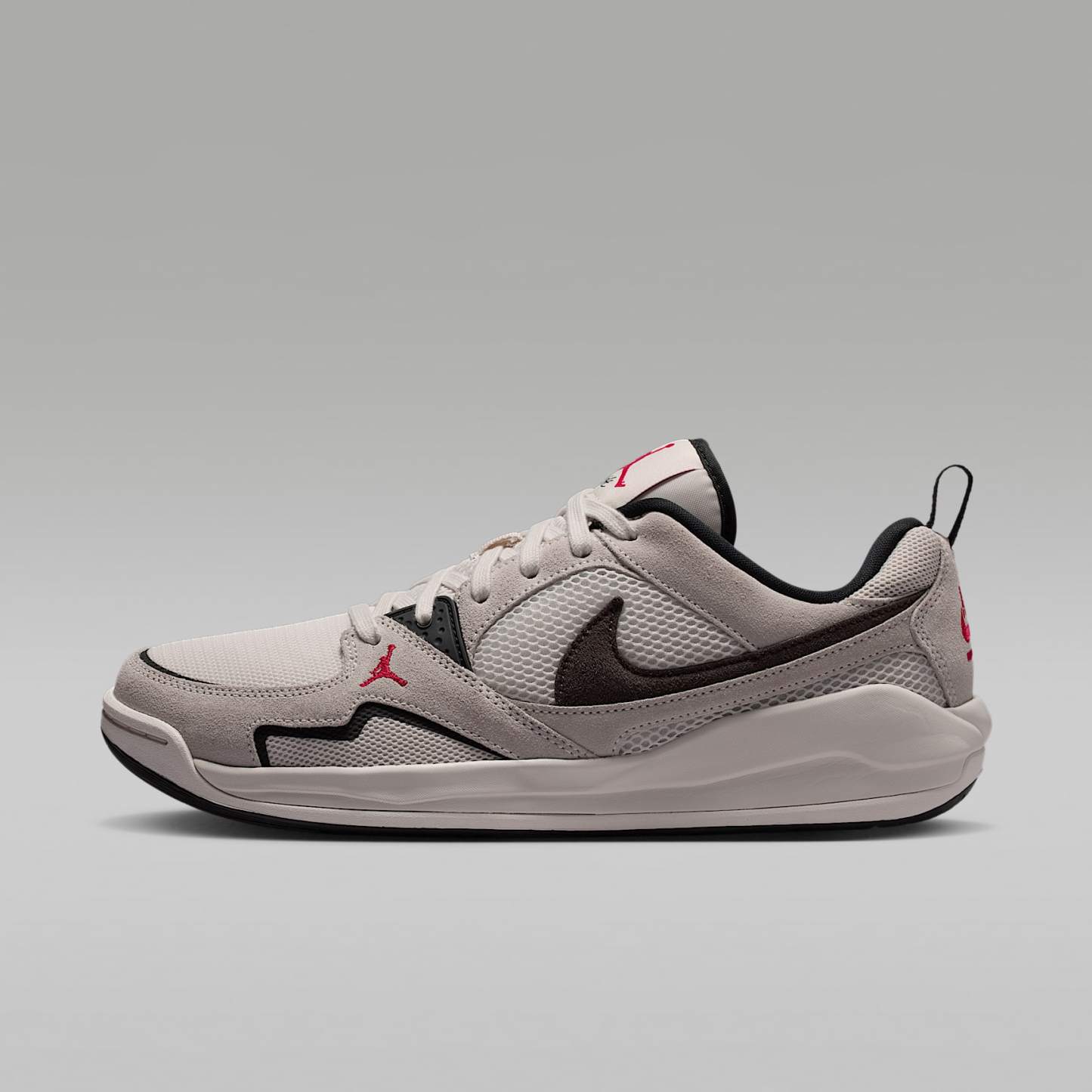 Jordan CMFT Era Schuh (Herren) – Phantom/Palomino/Schwarz/University Red