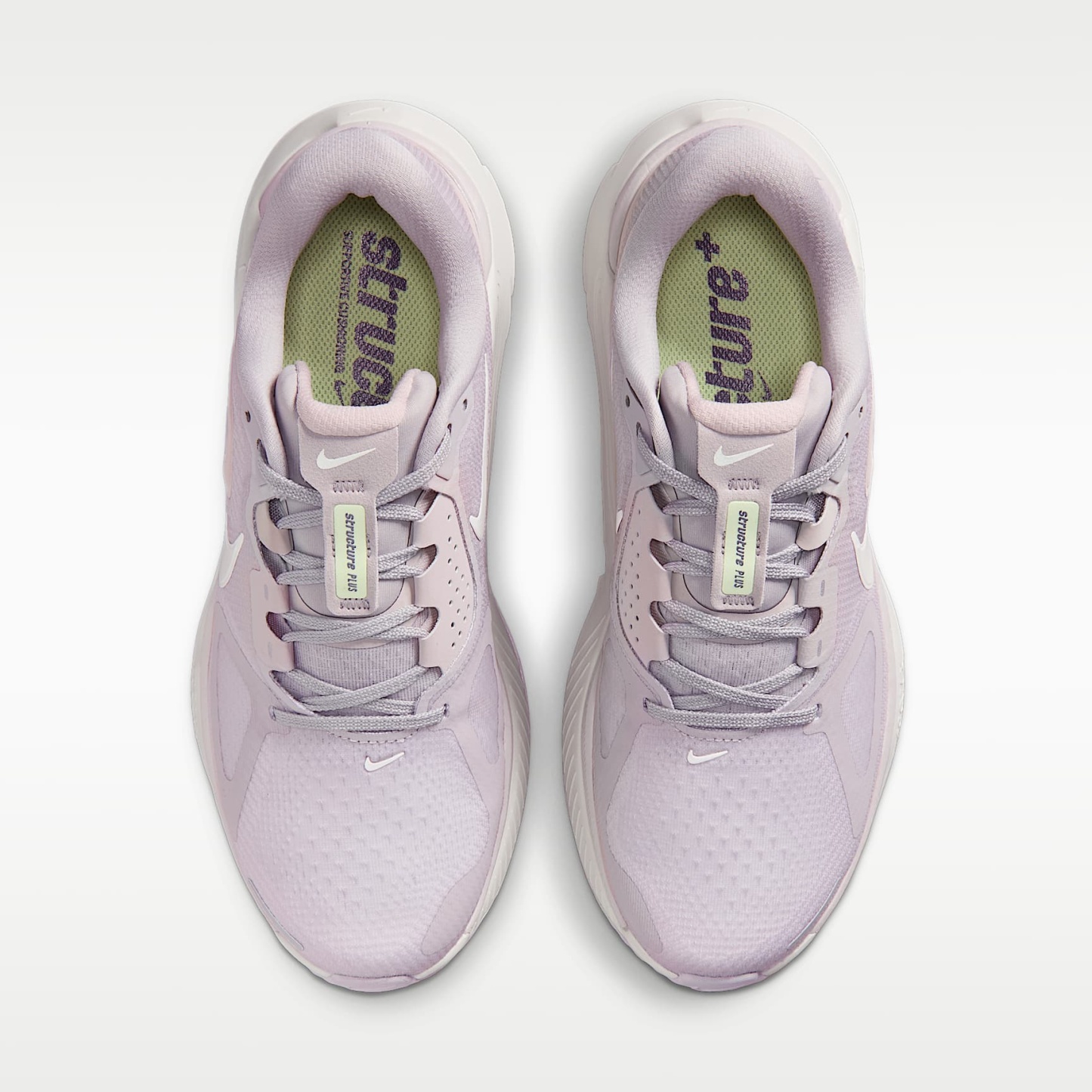 Nike Structure Plus Straßenlaufschuh (Damen) – Silver Lilac/Particle Rose/Light Bone/Sail