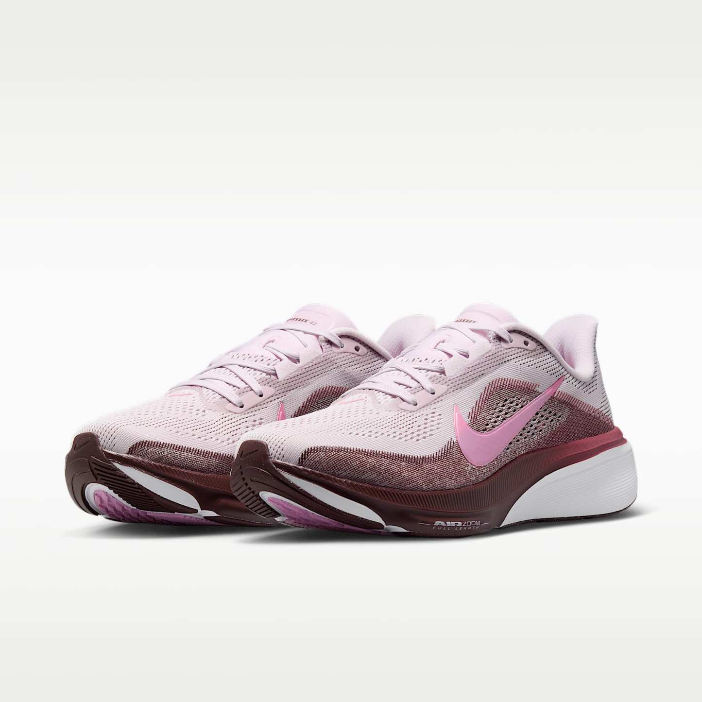 Nike Pegasus 42 Straßenlaufschuh (Damen) – Bleached Lilac/Mystic Dates/Pink Smoke/Pink Rise