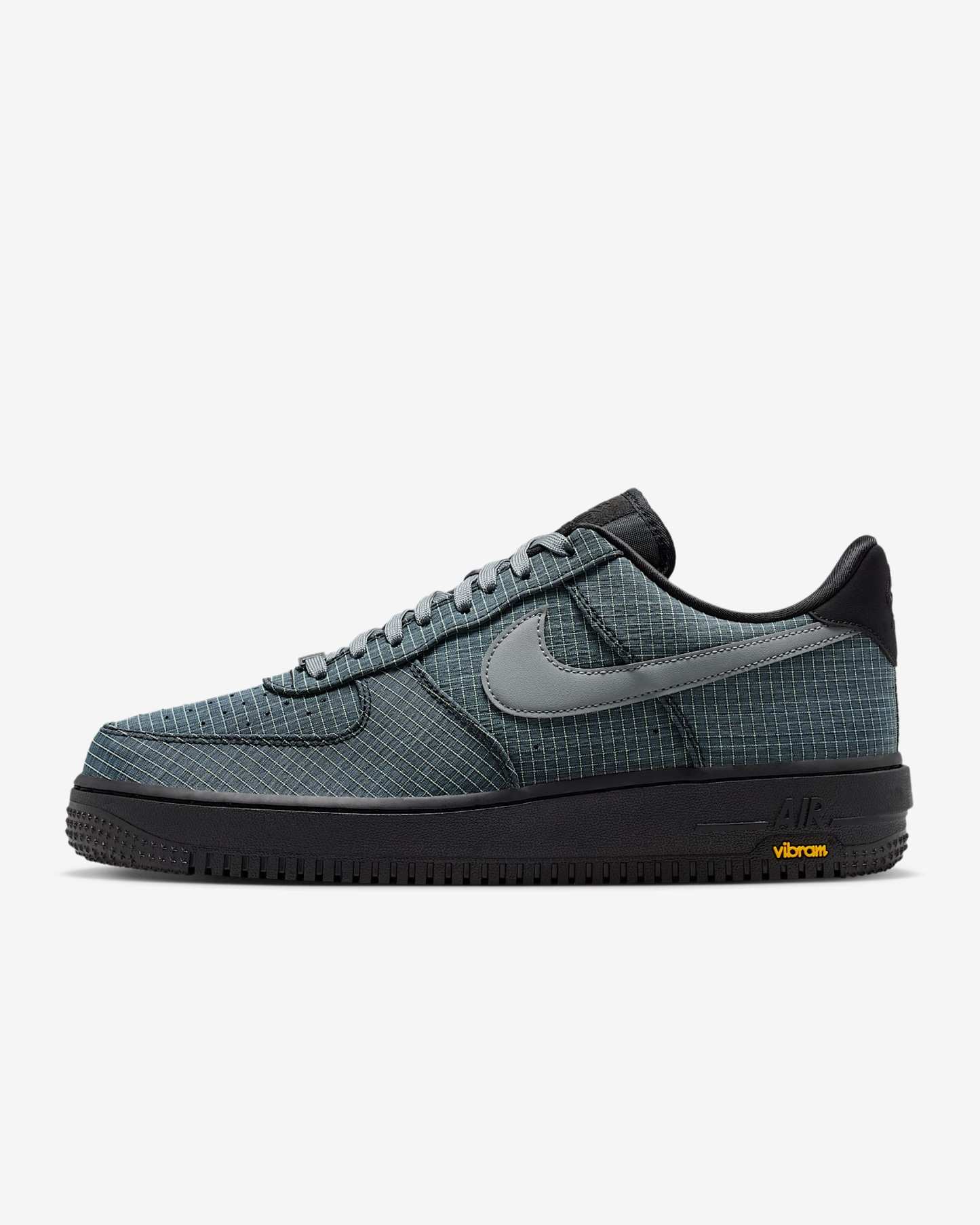 Nike Air Force 1 ’07 LX Vibram Herrenschuhe – Schwarz/Light Lemon Twist/Speed Yellow/Smoke Grey