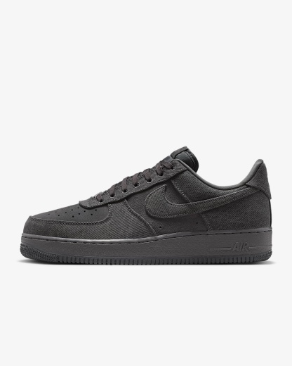 Air Force 1 '07 LV8 „Denim“ Schuh (Herren) – Anthracite/Medium Ash/Metallic Silver/Anthracite