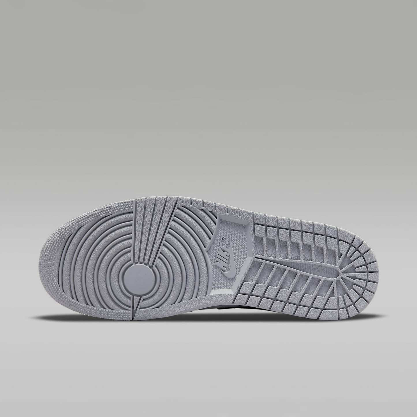 Air Jordan 1 Mid Schuh (Herren) – Light Smoke Grey/Anthracite/Weiß