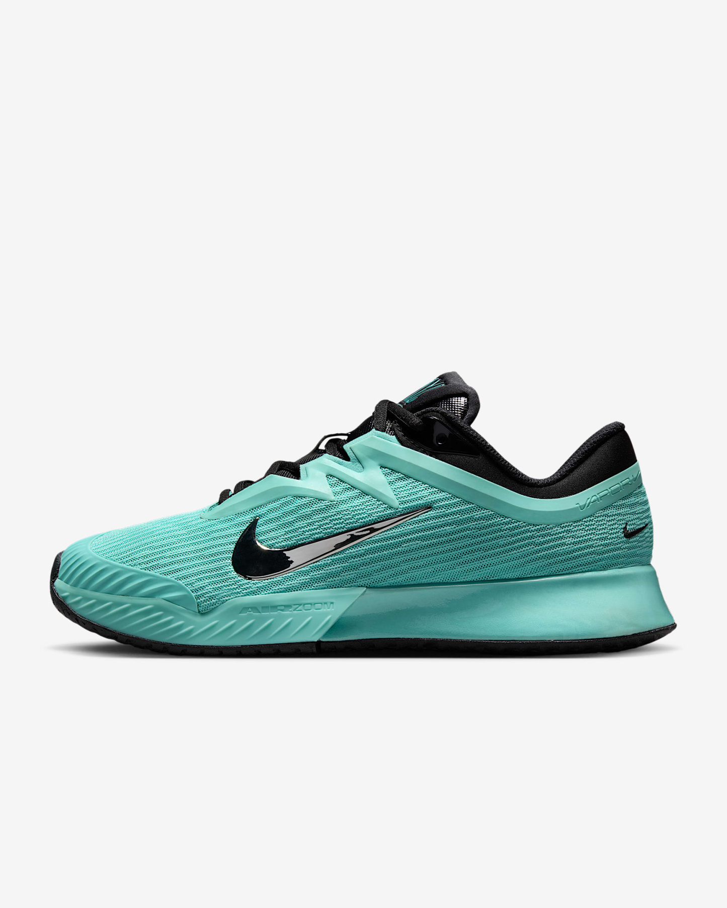 Nike Vapor Pro 3 PRM Tennisschuhe für den Hartplatz (Damen) – Mint/Schwarz/Pure Platinum/Metallic Silver
