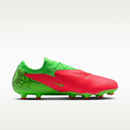 Nike Phantom 6 Low Pro "Erling Haaland" Fußballschuh für Kunstrasen – Hot Punch/Green Strike/Schwarz