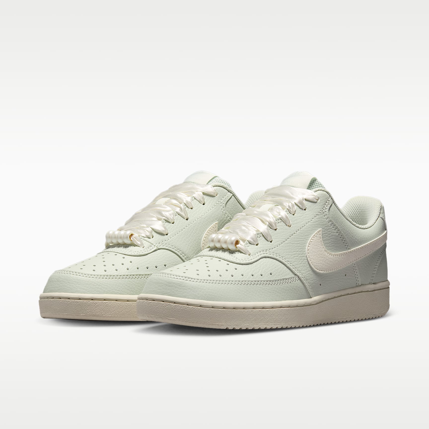 Nike Court Vision Low Schuh (Damen) – Spruce Aura/Sail