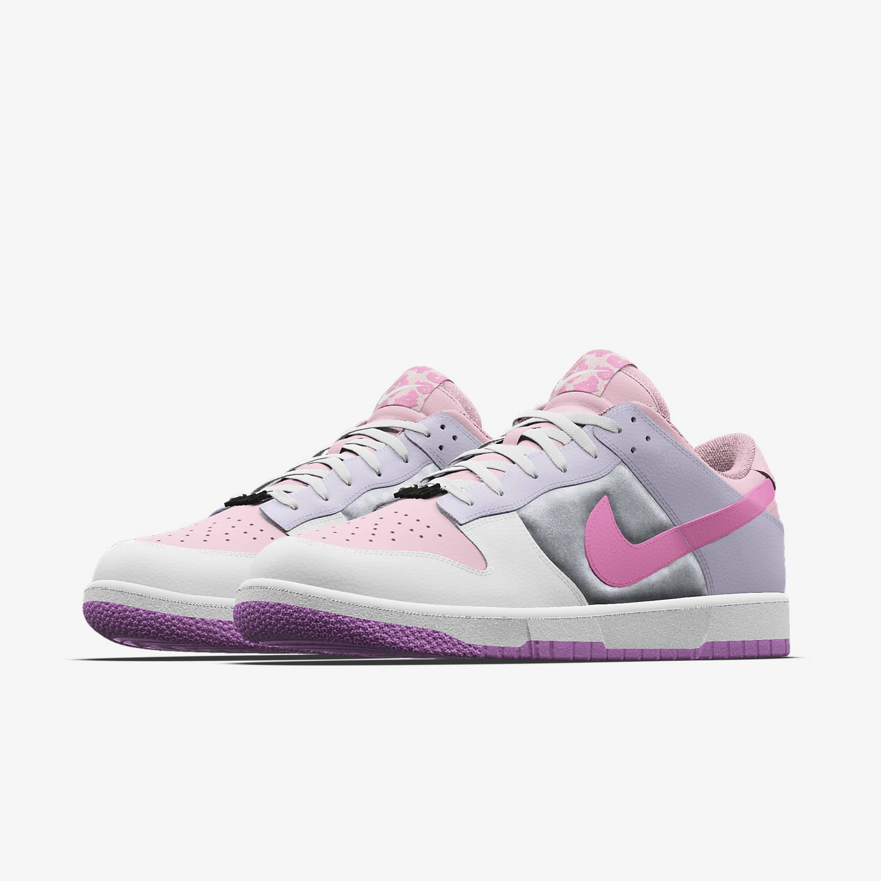 Nike Dunk Low Unlocked By You personalisierbarer Damenschuh – Multi-Color/Multi-Color/Multi-Color