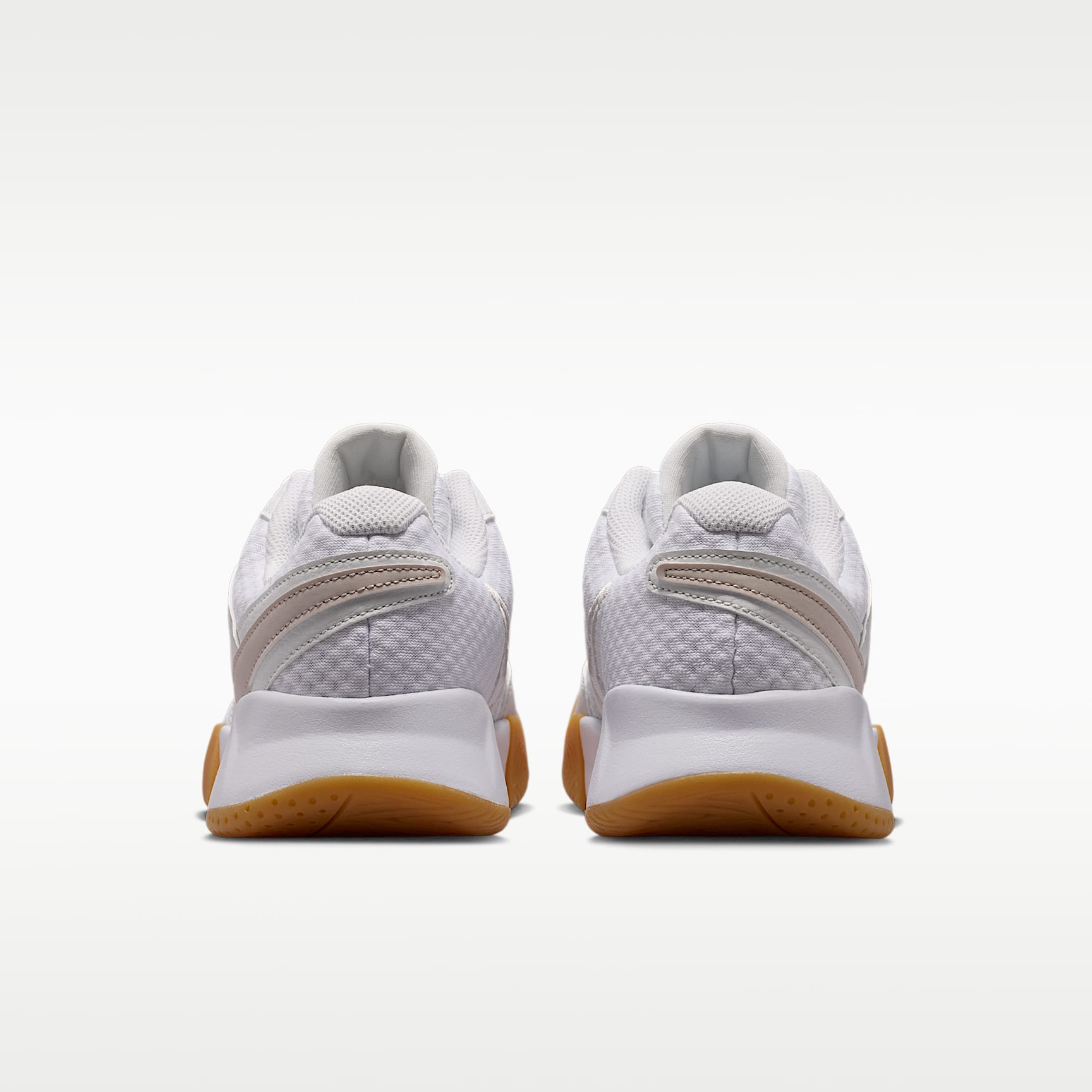 NikeCourt Lite 4 Tennisschuh für Hartplätze (Damen) – Weiß/Summit White/Linen/Light Orewood Brown