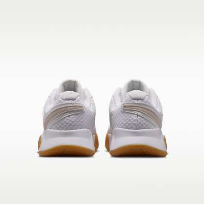 NikeCourt Lite 4 Tennisschuh für Hartplätze (Damen) – Weiß/Summit White/Linen/Light Orewood Brown