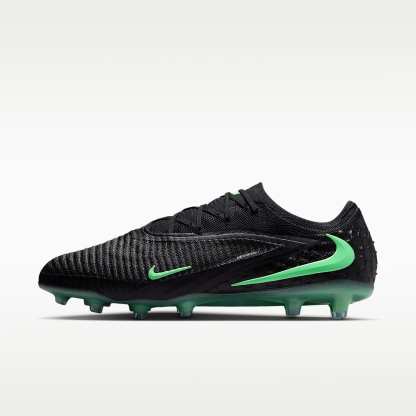 Nike Phantom 6 Low Elite Fußballschuh für Kunstrasen – Schwarz/Schwarz/Illusion Green