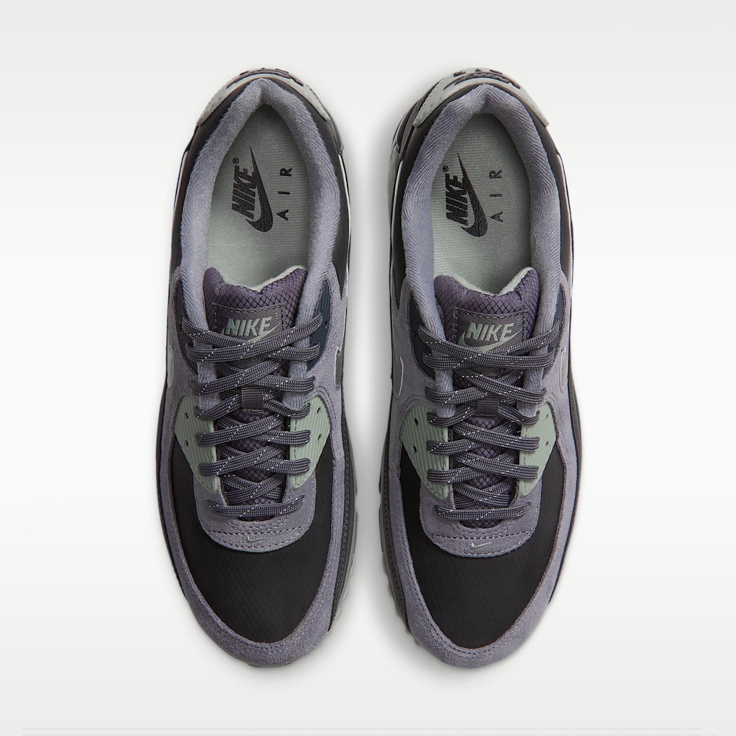 Nike Air Max 90 Schuh (Herren) – Iron Grey/Anthracite/Cool Grey/Metallic Silver