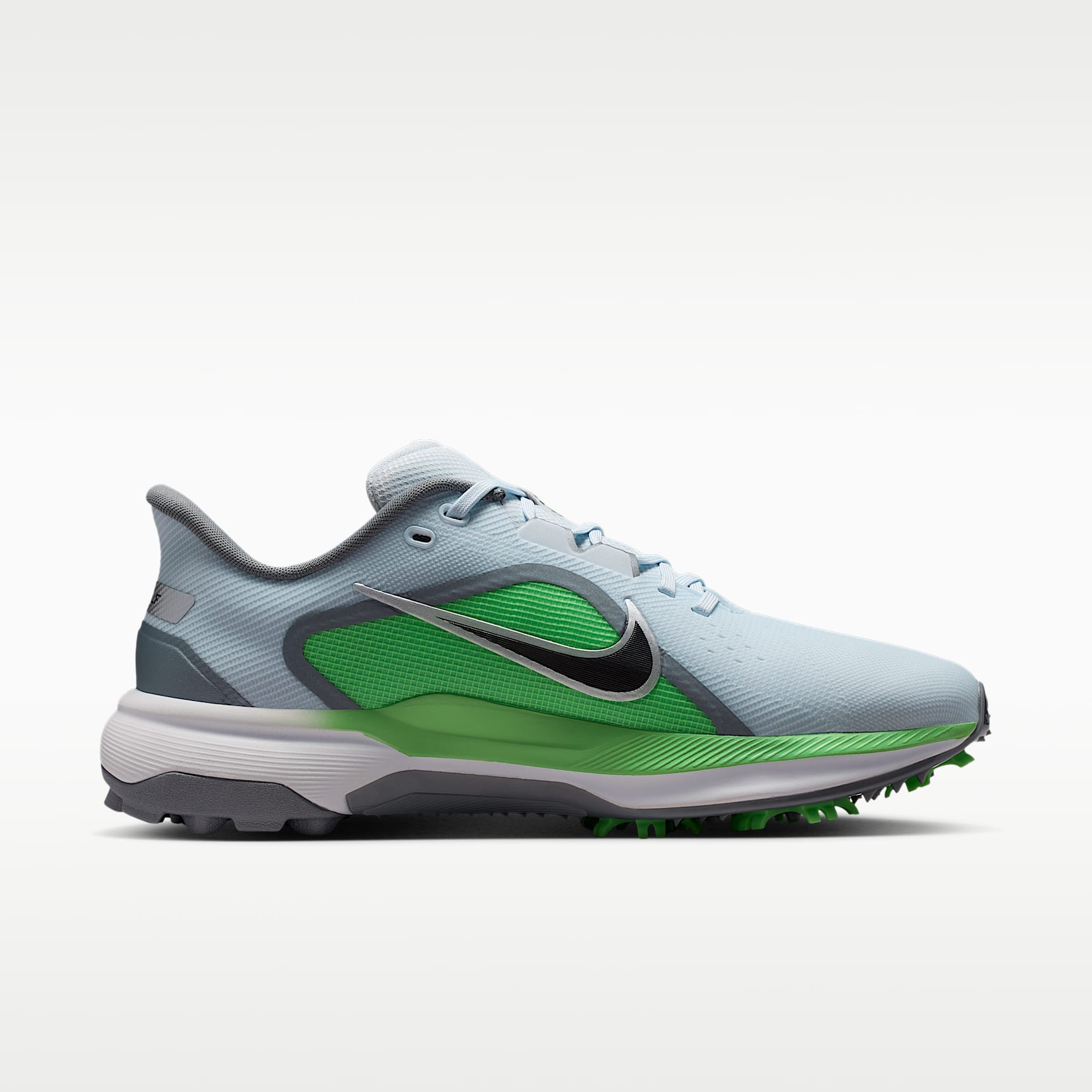 Nike Pegasus 1 G Golfschuh – Football Grey/Illusion Green/Schwarz