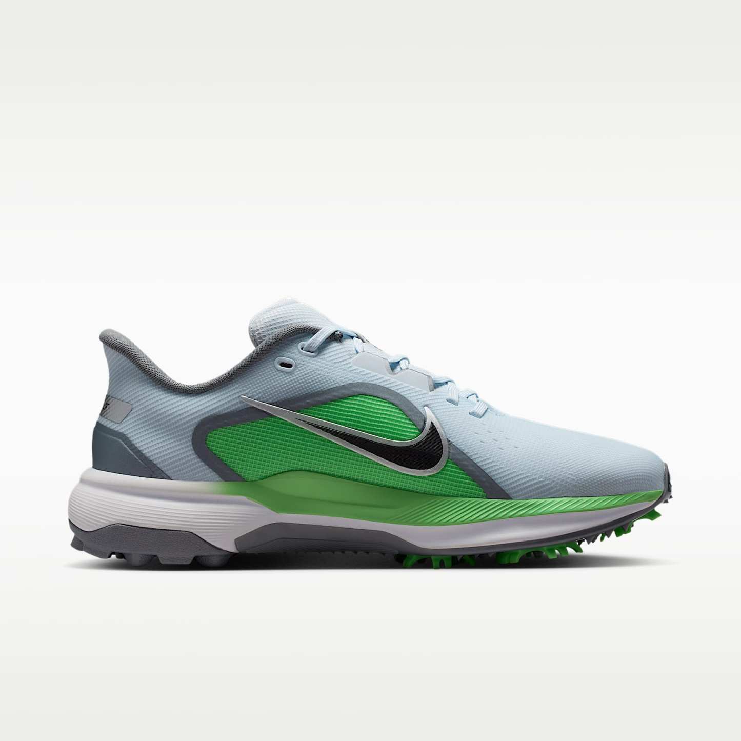 Nike Pegasus 1 G Golfschuh – Football Grey/Illusion Green/Schwarz