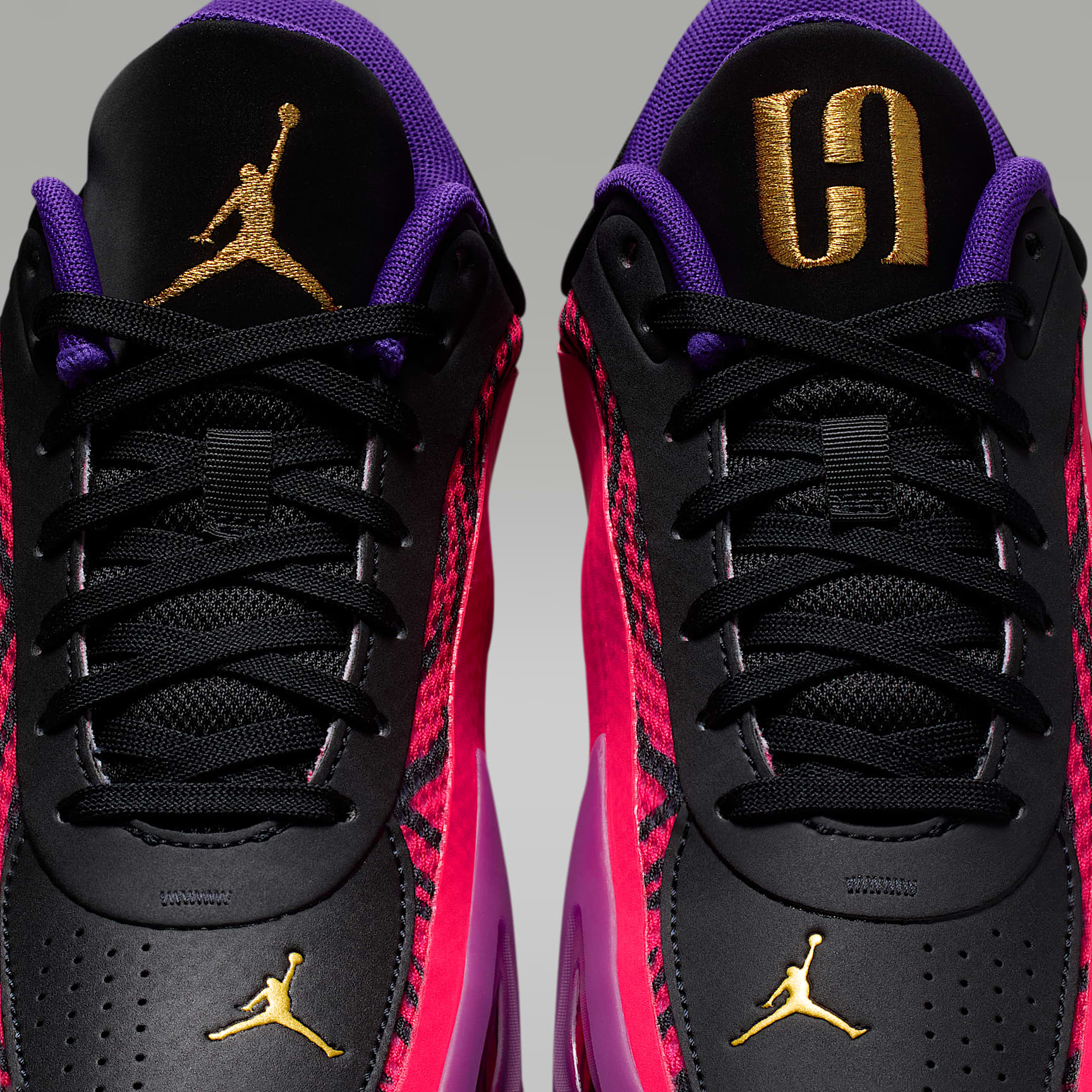 Jordan Heir Series 2 "Oh Sheila" Basketballschuh – Red Orbit/Voltage Purple/Volt/Schwarz