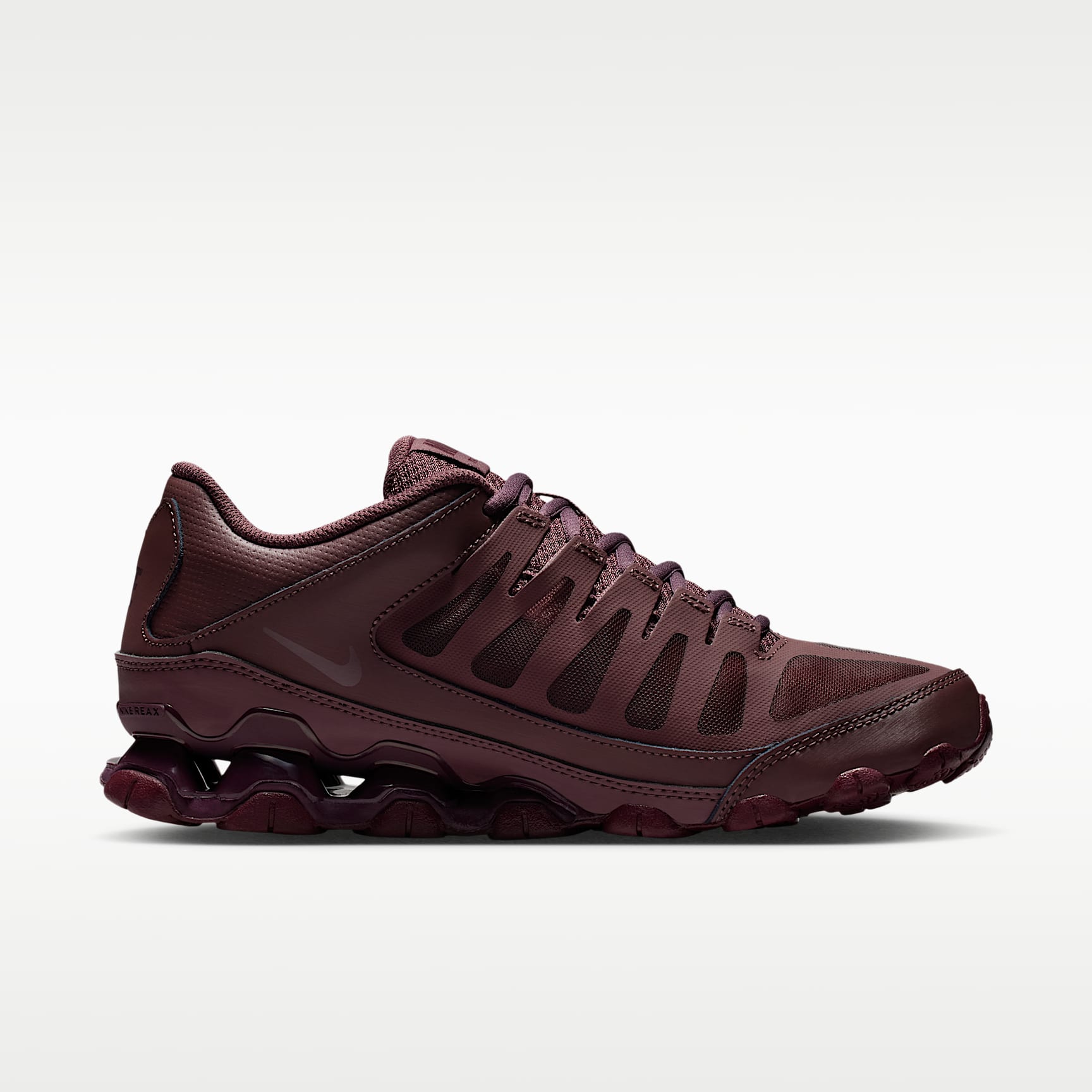 Nike Reax 8 TR Workout-Schuh (Damen) – Tattoo/Burgundy Crush
