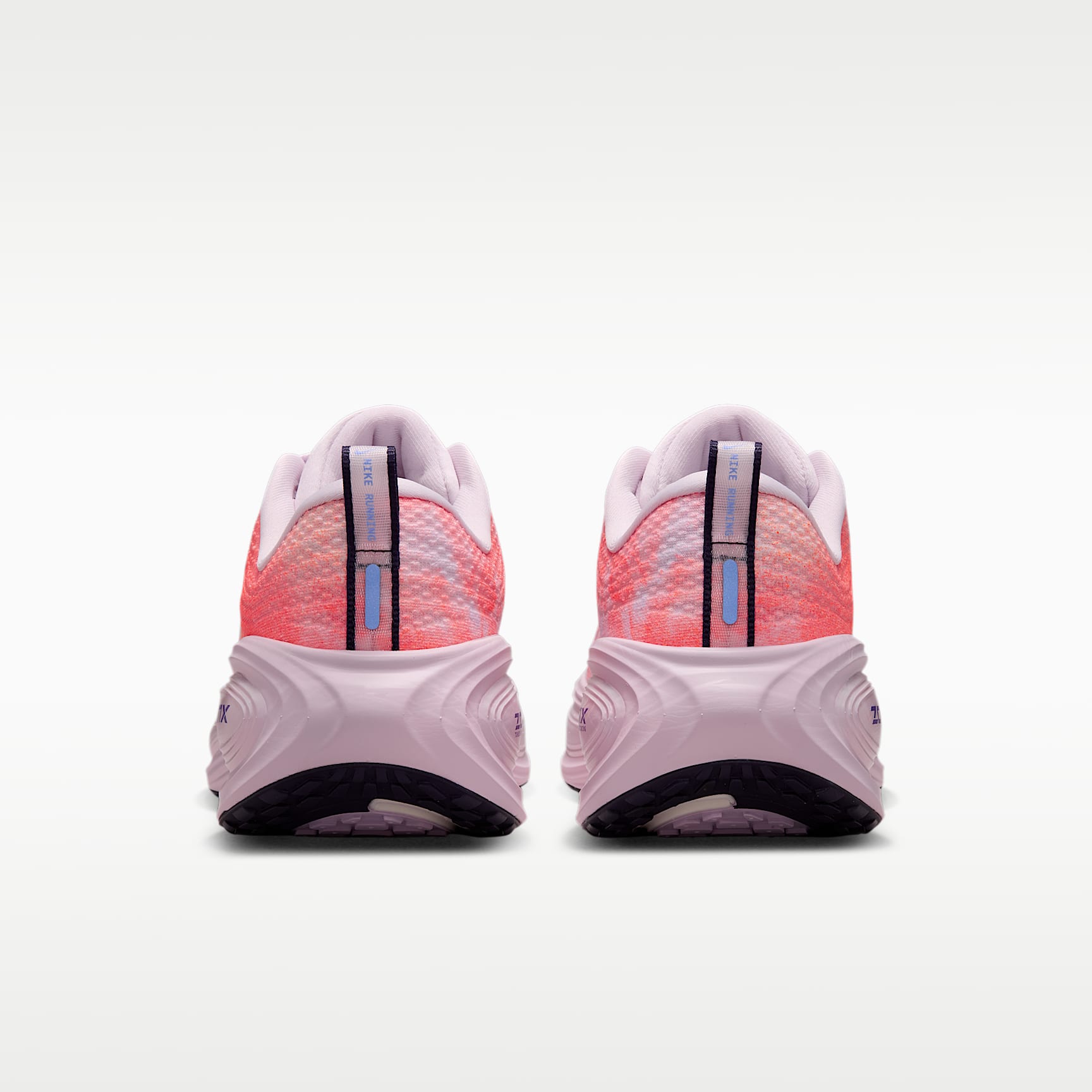 Nike Vomero Plus Straßenlaufschuh (Damen) – Bleached Lilac/Hyper Crimson/Sunset Haze/Royal Pulse