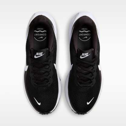 Nike Revolution 8 Straßenlaufschuh (Damen) – Schwarz/Iron Grey/Weiß