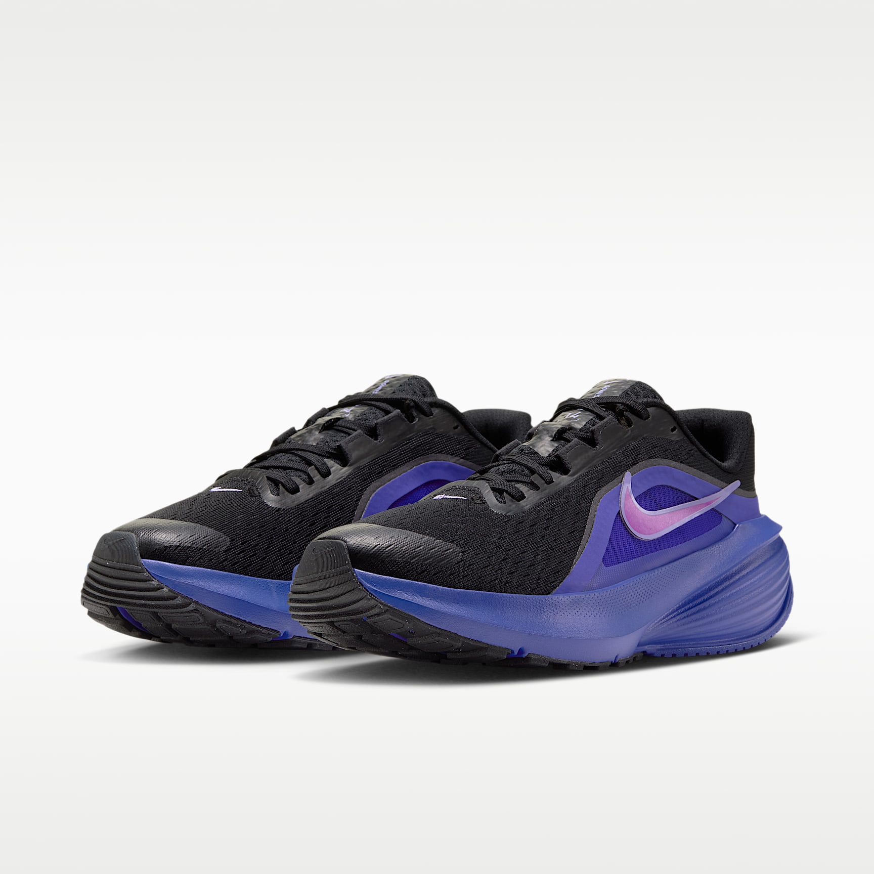 Nike Downshifter 14 Straßenlaufschuh (Damen) – Schwarz/Persian Violet/Gridiron/Vivid Purple