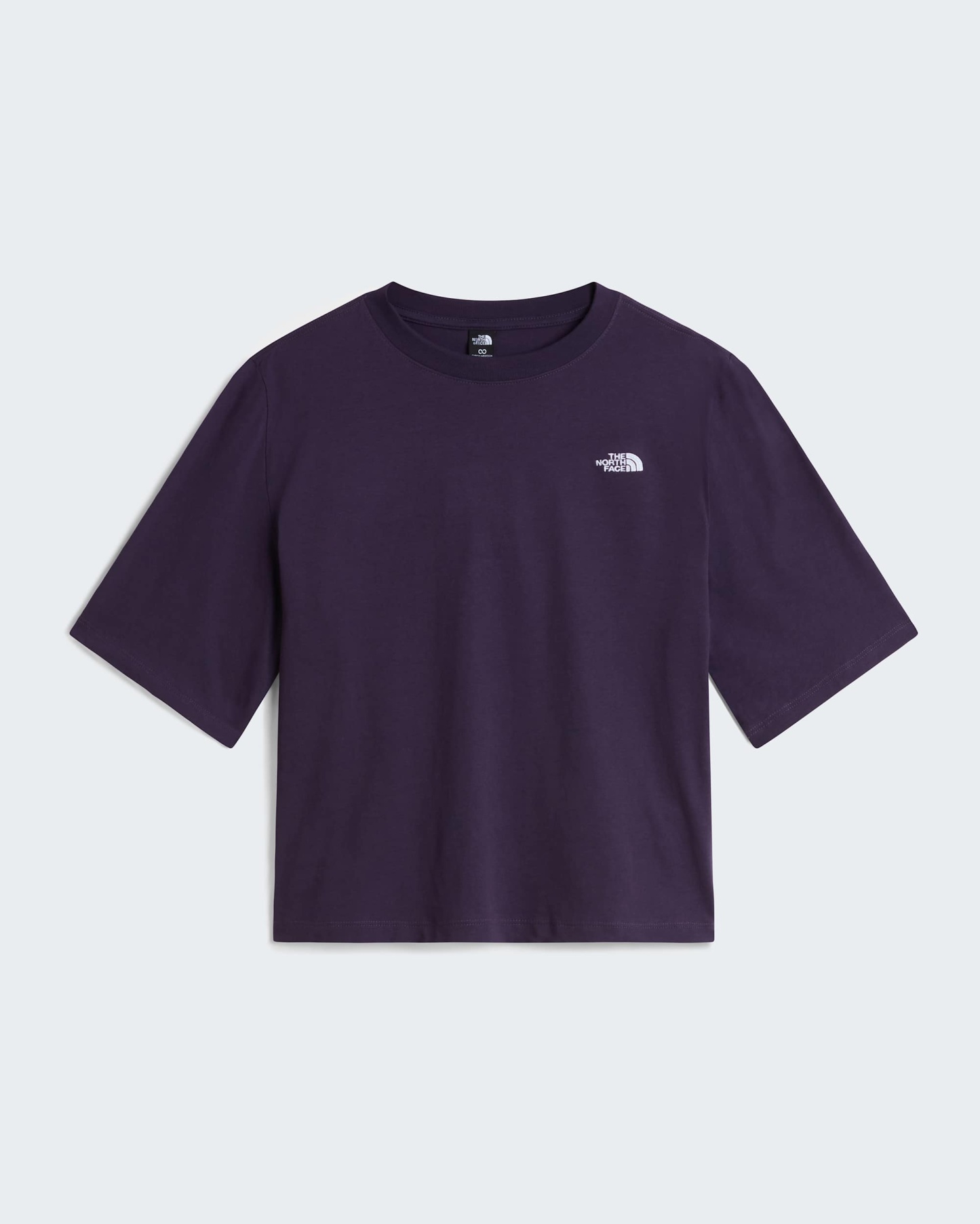 TNF™ Essential Simple Dome Boxy T-Shirt mit lockerer Passform Damen – Endless Dusk