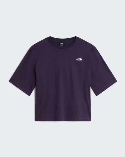 TNF™ Essential Simple Dome Boxy T-Shirt mit lockerer Passform Damen – Endless Dusk