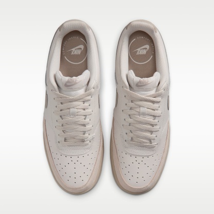 Nike Court Vision Low Suede Schuh (Herren) – Phantom/Cream II