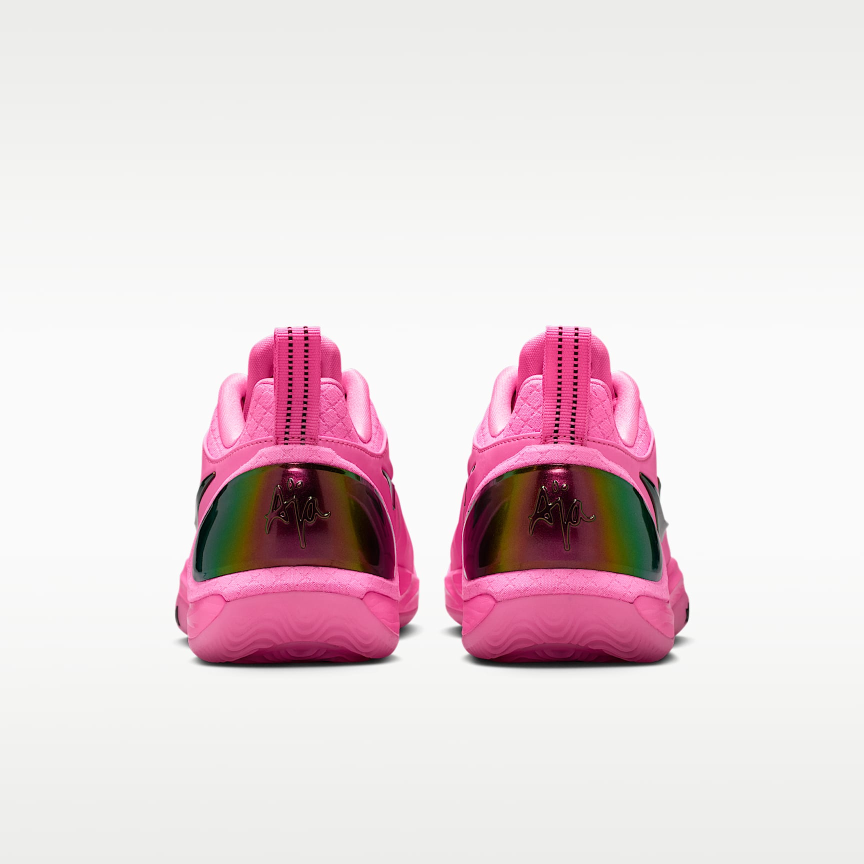 A'Two "Pinkies Up" A'ja Wilson Basketballschuh – Pink Beam/Schwarz
