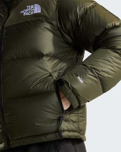 1996 Retro Nuptse Jacke für Damen – New Taupe Green